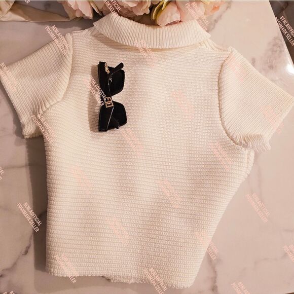 NWT ZARA CHUNKY KNIT PETER PAN COLLAR CARDIGAN - Picture 11 of 12